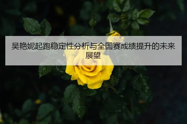 吴艳妮起跑稳定性分析与全国赛成绩提升的未来展望